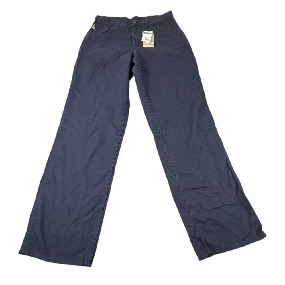 Carhartt FR Work Wear Pant Mens 34x32 Flame-Resistant Canvas Jean Mid Weight NWT